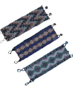 Wide Guatemalan Beaded Bracelet