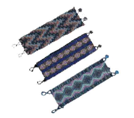 Wide Guatemalan Beaded Bracelet