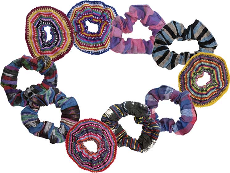 Guatemalan Hair Scrunchies