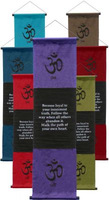 OM Heart Inspirational Banner