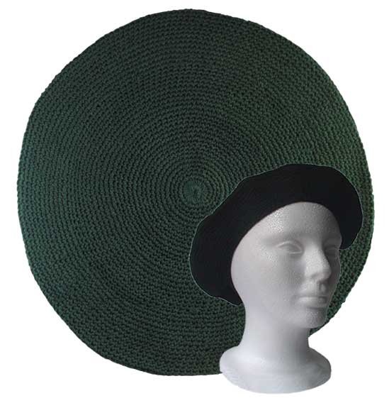 Cotton Tam - Forest Green