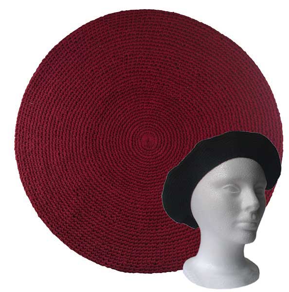 Cotton Tam - Burgundy Red