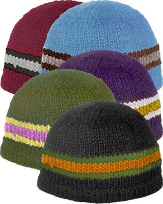 Round Knit Wool Hat