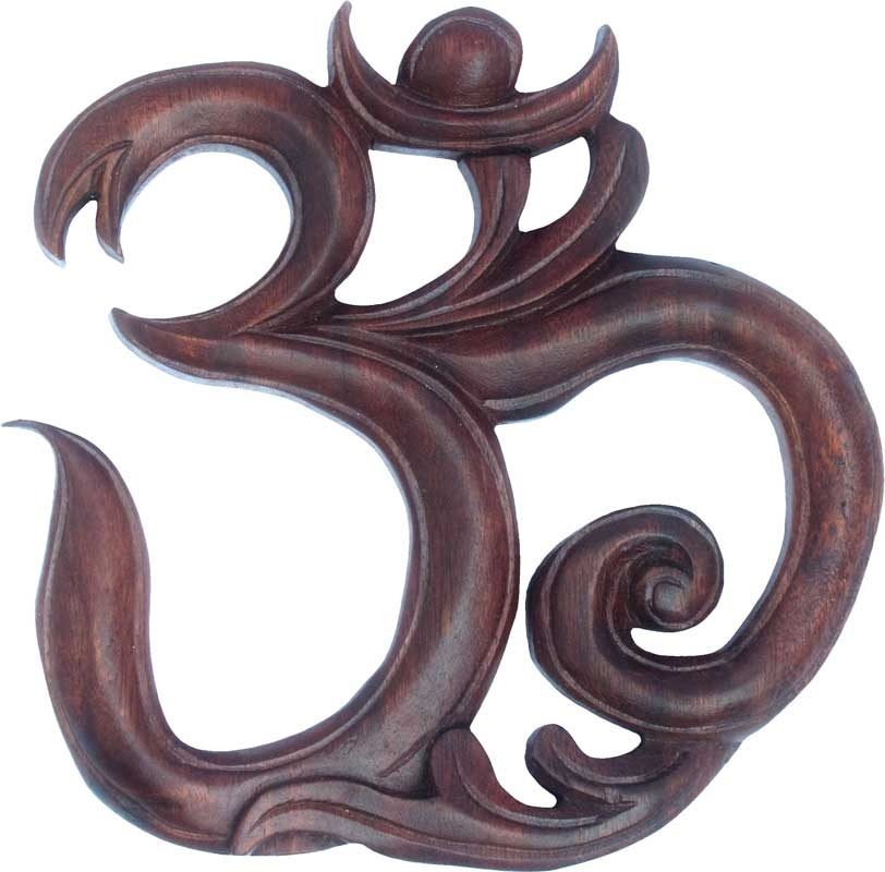Large OM Wood Carving