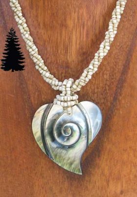 Heart Shaped Shell Necklace