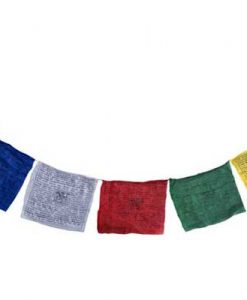 Tibetan Prayer flag with 12 inch flags