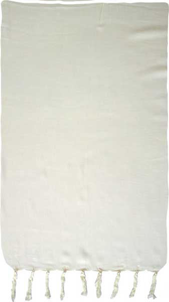 Solid White Sarong