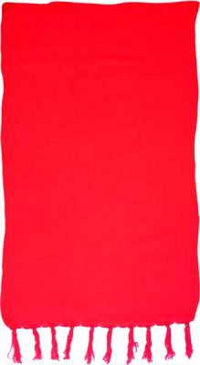 Plus Size Sarong - XL Solid Red Sarong