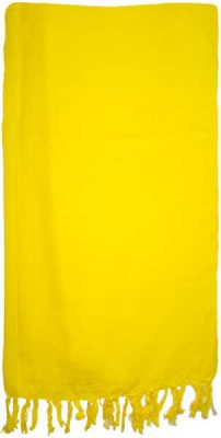 Short Lemon Yellow Sarong