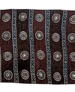 Brown Asian Coin "Baliku" Sarong