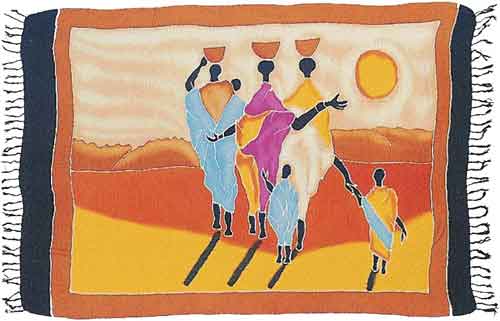 African Family Sarong