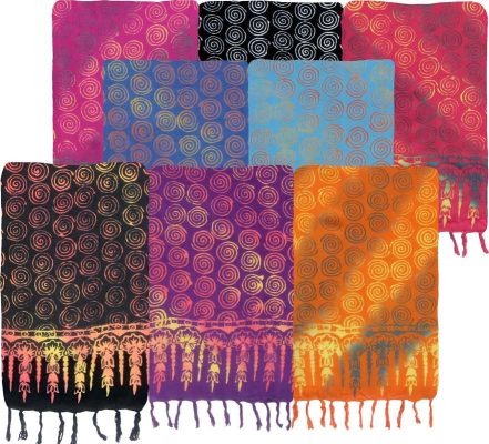 Spirals Batik Sarong