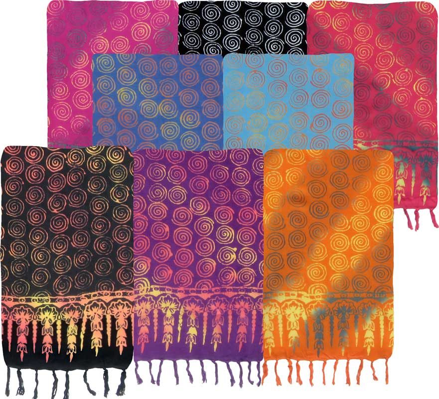 Spirals Batik Sarong