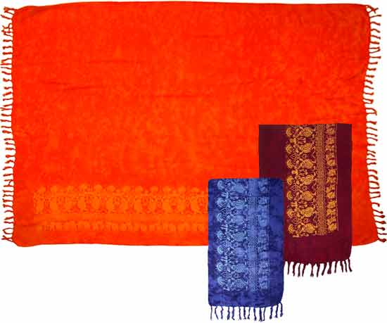 Balinese Ceremonial Dancers Sarong