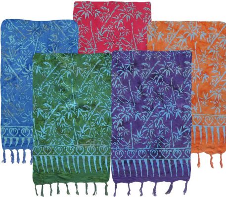 Bamboo Stalks Sarong