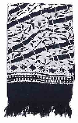 Black & White Bamboo Sarong