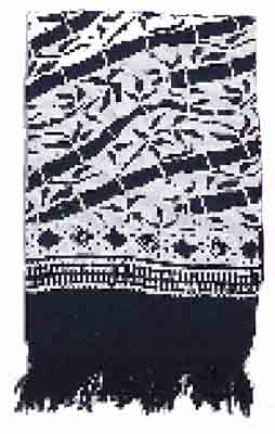Black & White Bamboo Sarong