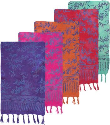 Bamboo Plant Sarong