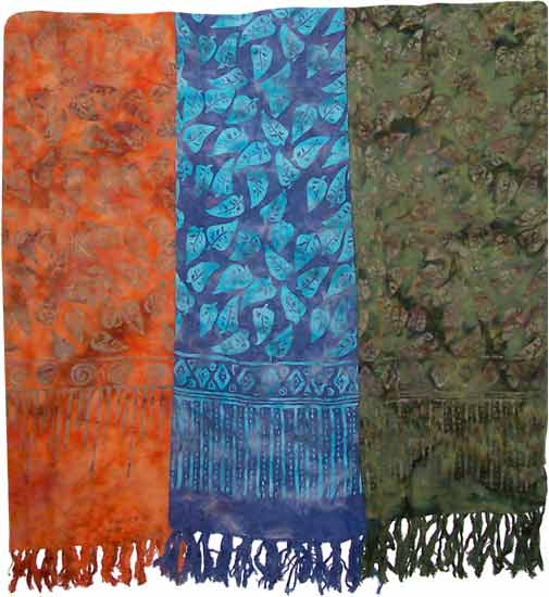Batik Leaf Sarong