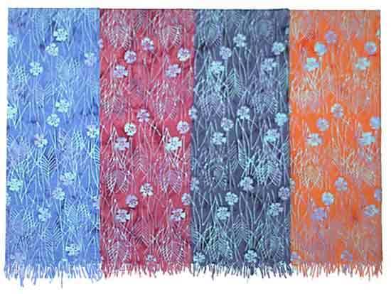 Flower & Stems Batik Sarong