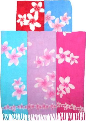 Pastel Floral Print Sarong