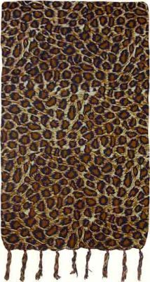 Animal Print Short Sarong of Jaguar Spots