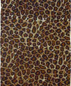 Animal Print Short Sarong of Jaguar Spots