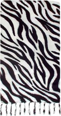 Zebra Stripes Animal Print Sarong