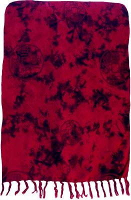 Red Coin Artisan Batik Sarong in Premium Quality Rayon