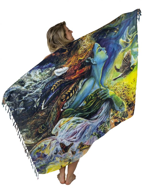 flying dream goddess sarong