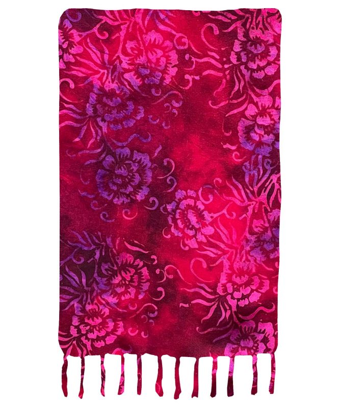 Berry Delight Premium Batik Sarong