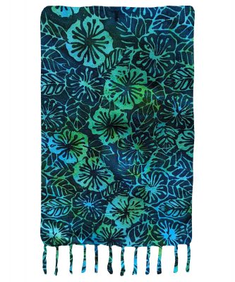 Leaping Lily Pads Premium Batik Sarong