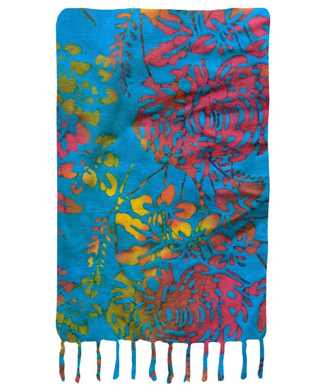 Electric Tropics Premium Batik Sarong