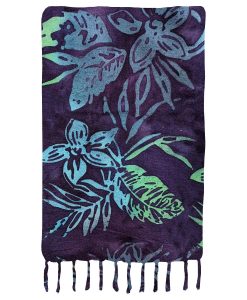Midnight Purple Premium Batik Sarong