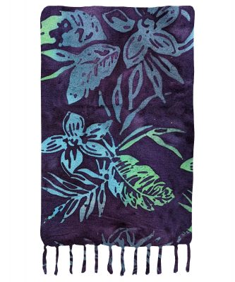 Midnight Purple Premium Batik Sarong