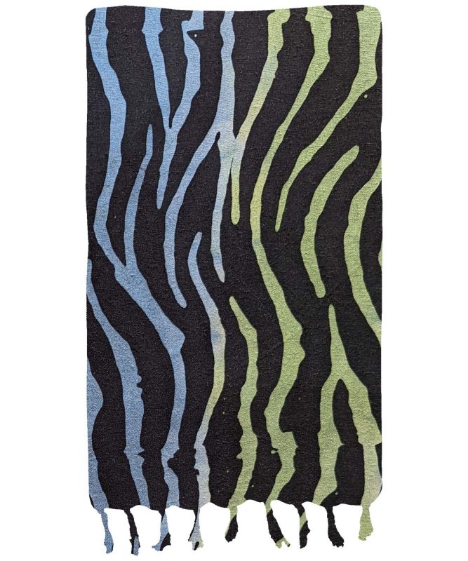 Ocean Zebra Premium Batik Sarong